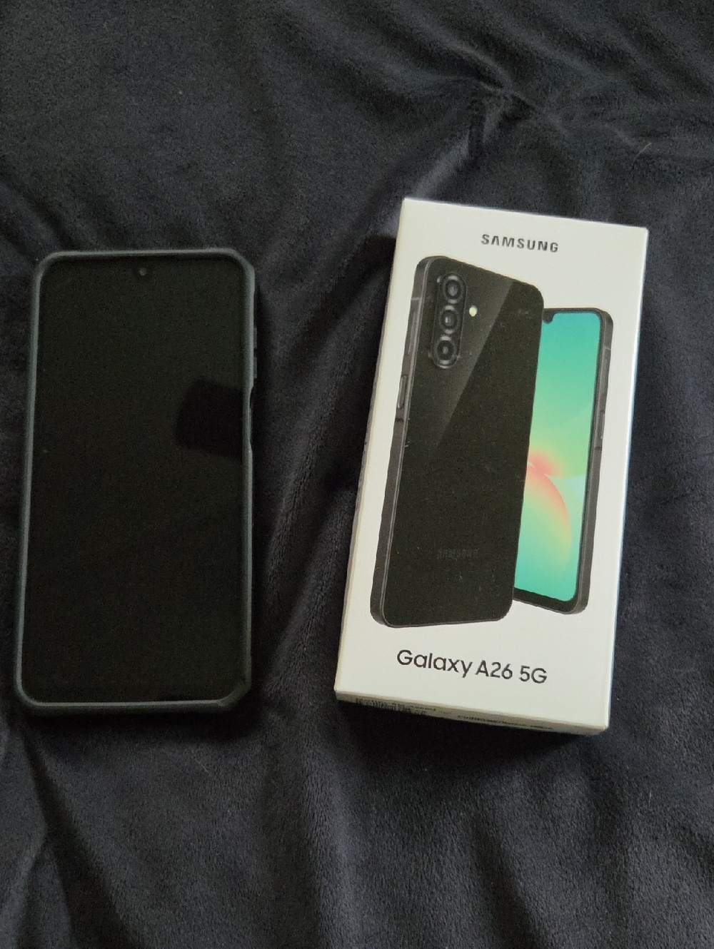 Samsung Galaxy A26 5G Black Smartphone with Box